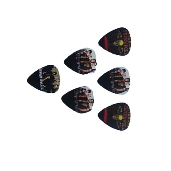 پیک گیتار مدل avanged sevenfold مجموعه 6 عددی
