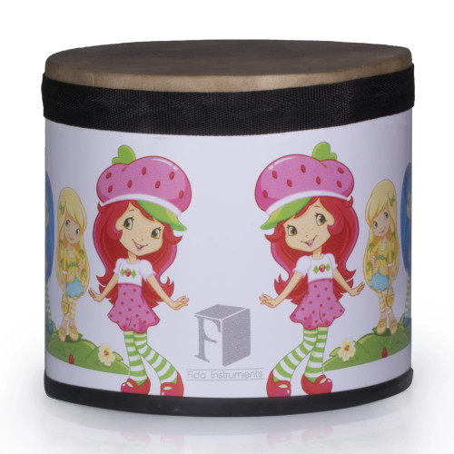 طبلک کودک دختر توت فرنگی ( به همراه کیف کاور)