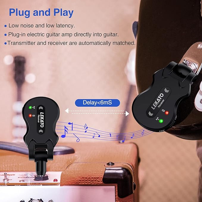 وایرلس گیتار LEKATO WS-50