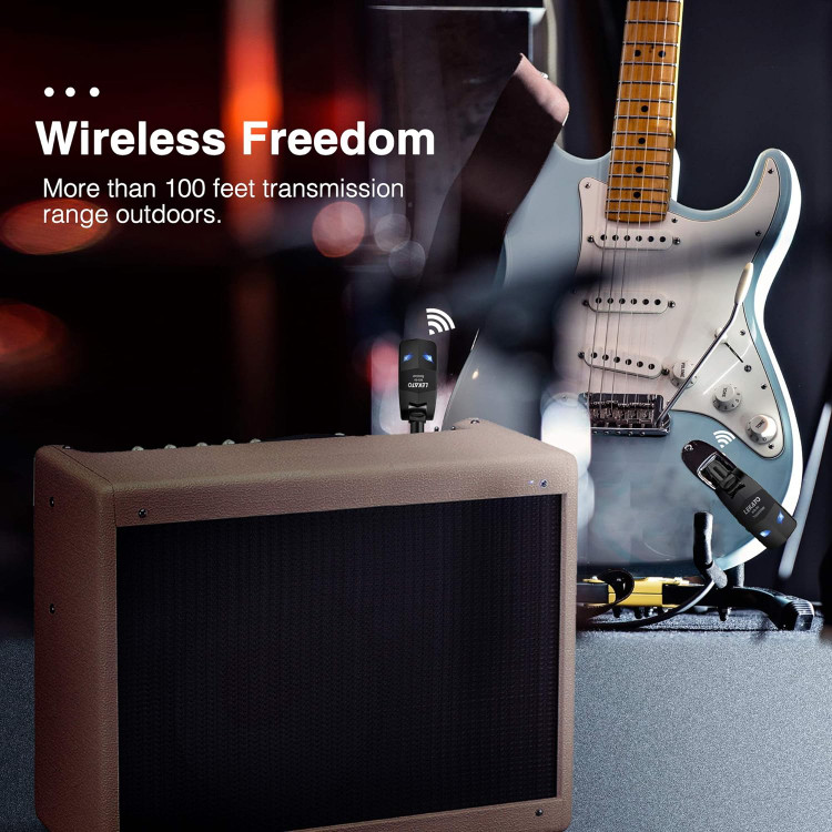 وایرلس گیتار LEKATO WS-80فرستنده گیرنده