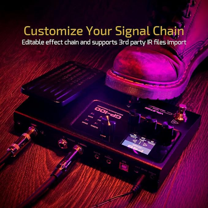 مولتی افکت گیتار الکتریک مولتی افکت Valeton GP-100