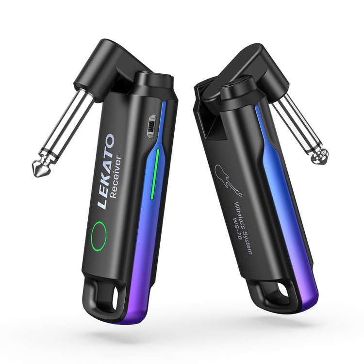 Lekato ws70 wirelessفرستنده گیرنده وایرلس گیتار Lekato
