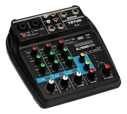 Keyun 4channel consoleمیکسر ۴کانال keyun