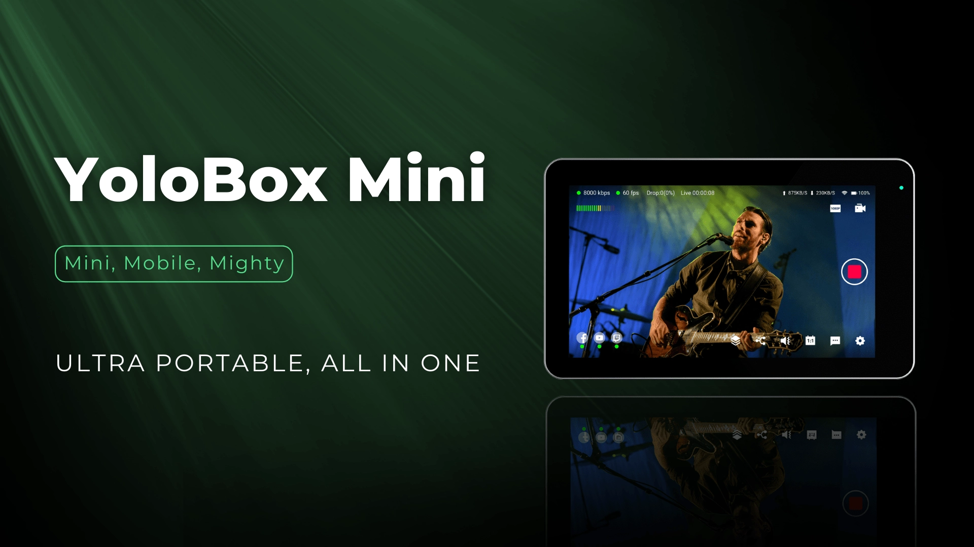 Ultimate switcher مانیتور سوئیچر yolobox mini