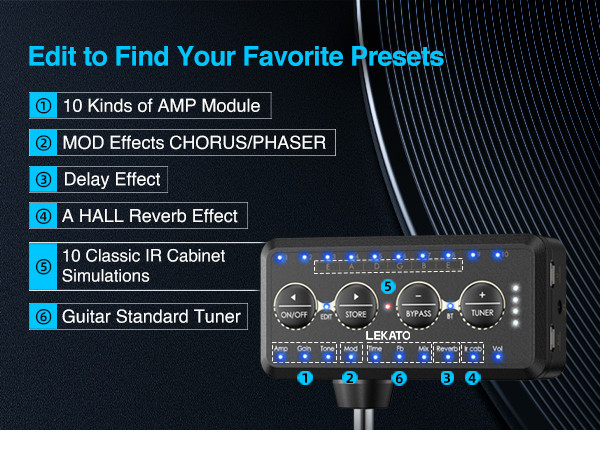 امپ جیبی لکاتو pa01