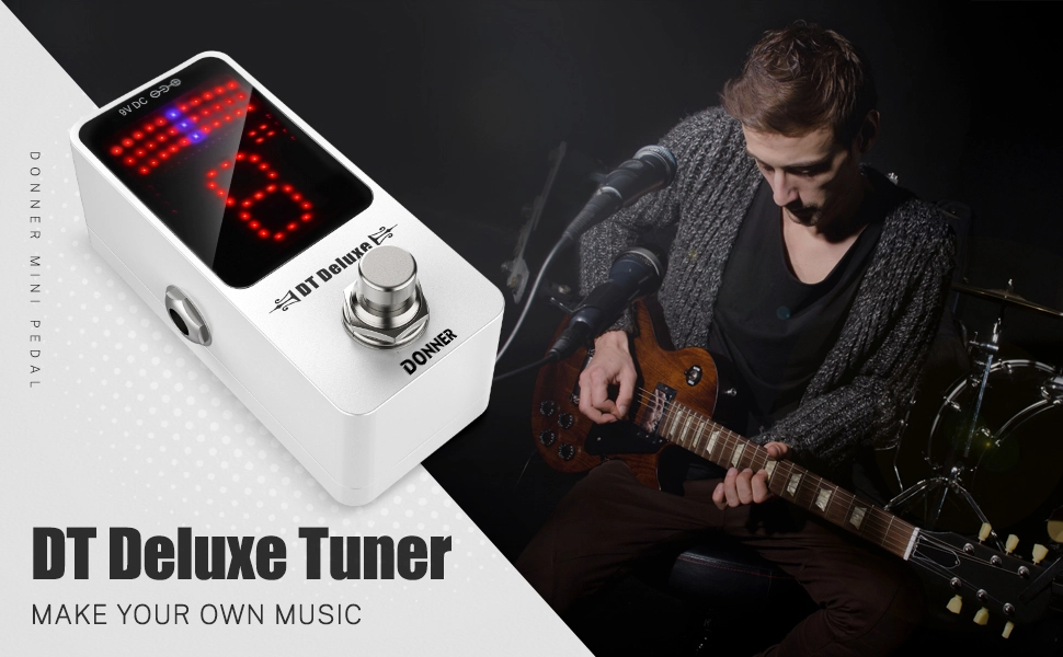 تیونر حرفه ای دونر deluxe dt donner tuner