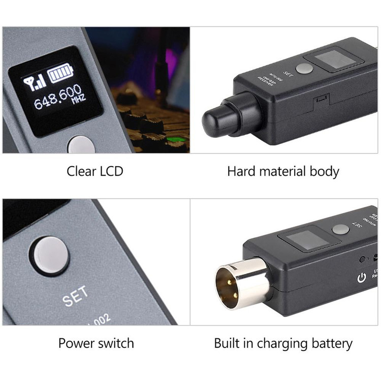 وایرلس میکروفون UHF میکرفون و ویالون