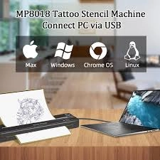 tattoo printer jim king mp8018پرینتر تتو جیم کینگ