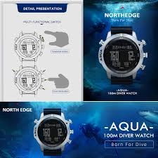 ساعت گارمن اکوا north edgegarman aqua watch black north edge