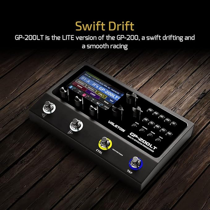 Multieffect Valeton gp200 Ltمولتی افکت ولتون gp200lt
