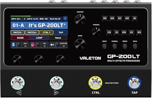 Multieffect Valeton gp200 Ltمولتی افکت ولتون gp200lt