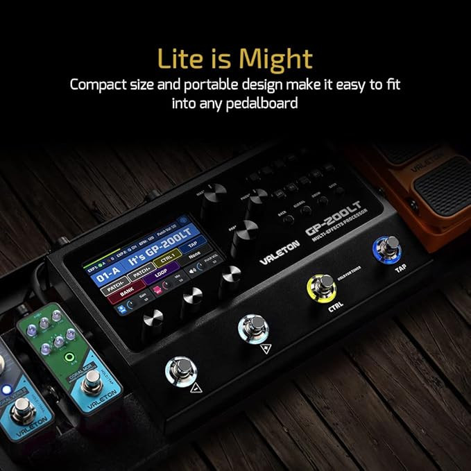 Multieffect Valeton gp200 Ltمولتی افکت ولتون gp200lt