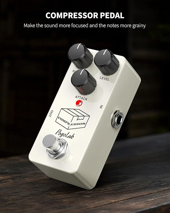 افکت یونیت کمپرسور PogoLab – کنترل داینامیک، صدایی متعادل