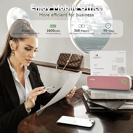 tattoo printer peri page a40پرینتر حرارتی PeriPage A40 برای تتو و کاغذ