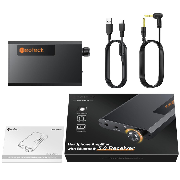 امپلیفایر هدفون بلوتوث neoteck ntk106a neoteck ntk106a headphone amplifier