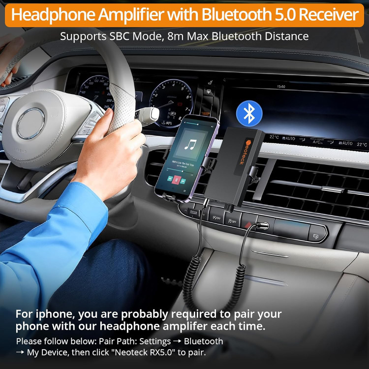 امپلیفایر هدفون بلوتوث neoteck ntk106a neoteck ntk106a headphone amplifier