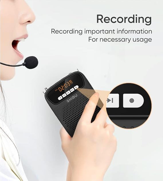 پلیر 15وات ریکوردر بلوتوث shidu shidu player recorder 15watt