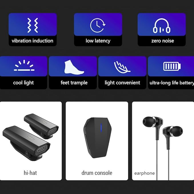 درام کیت hyper somatosensorya hyper somatosensorya virtual drum kit