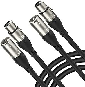 کابل XLR دو عددی NUOSIA