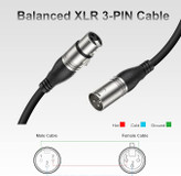 کابل XLR دو عددی NUOSIA