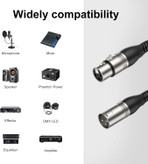 کابل XLR دو عددی NUOSIA