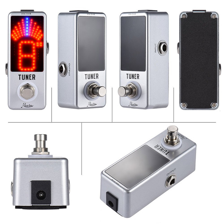 Rowin tuner mini pedal تیونر Rowin