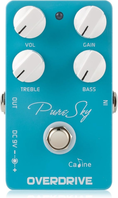 افکت over drive کالین caline pure sky overdrive pedal effect