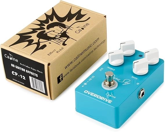 افکت over drive کالین caline pure sky overdrive pedal effect
