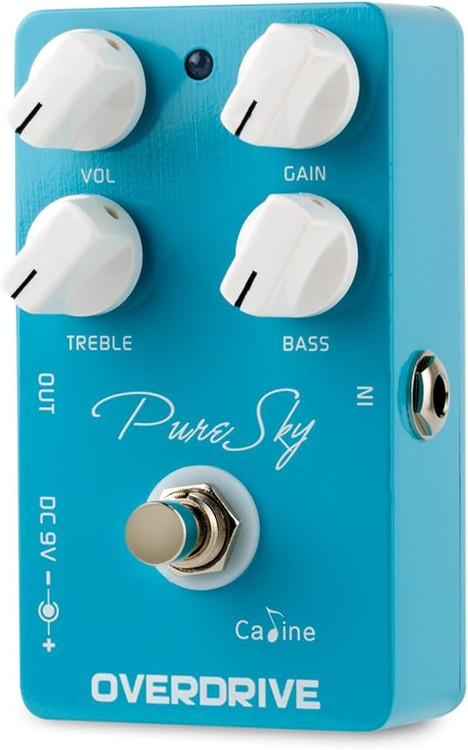 افکت over drive کالین caline pure sky overdrive pedal effect