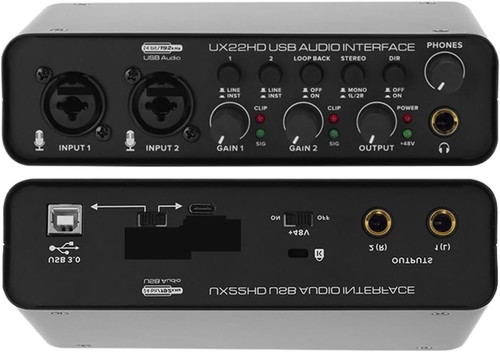 کارت صدا ux22hd usb audio interface