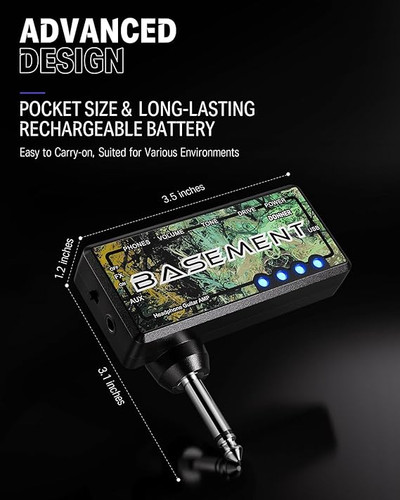 امپ هدفون دونر Donner basement headphone guitar amp