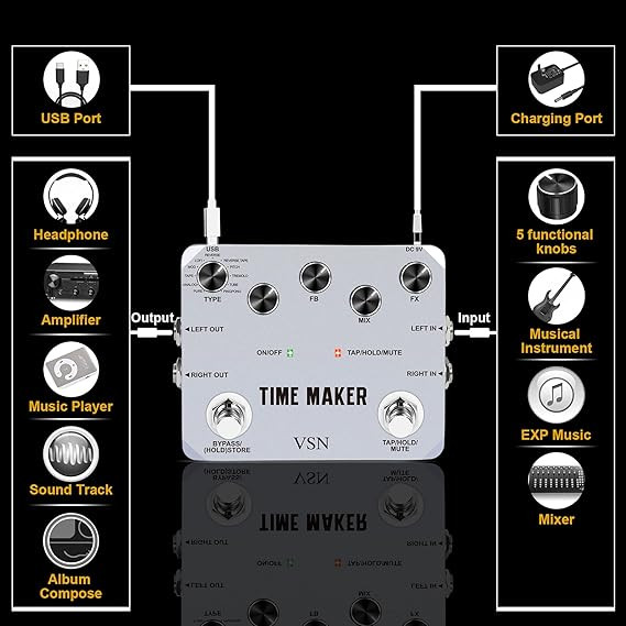 افکت vsn time maker delay