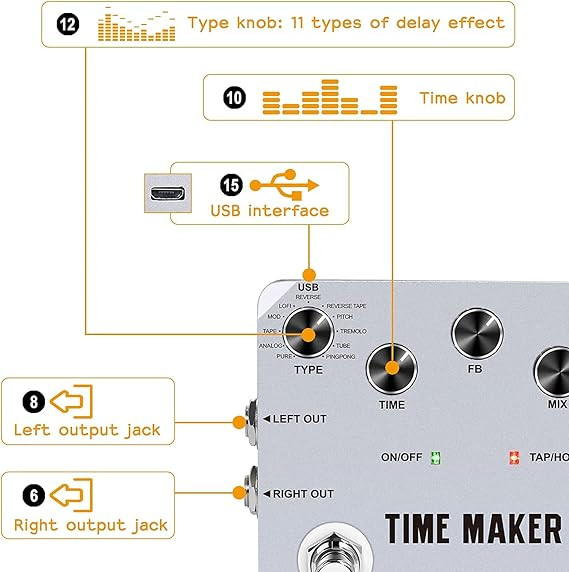 افکت vsn time maker delay