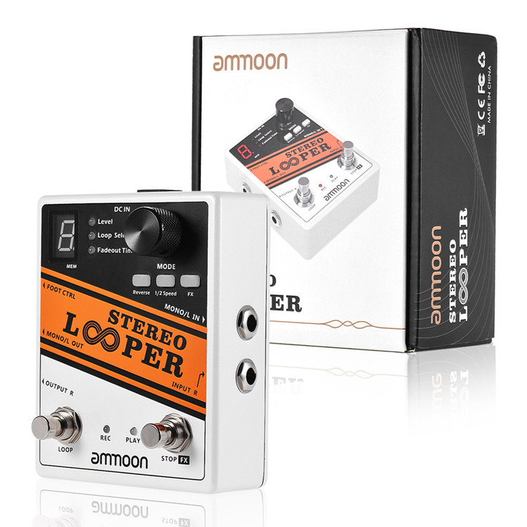 🎶 لوپر افکت AMMOON Stereo Looper