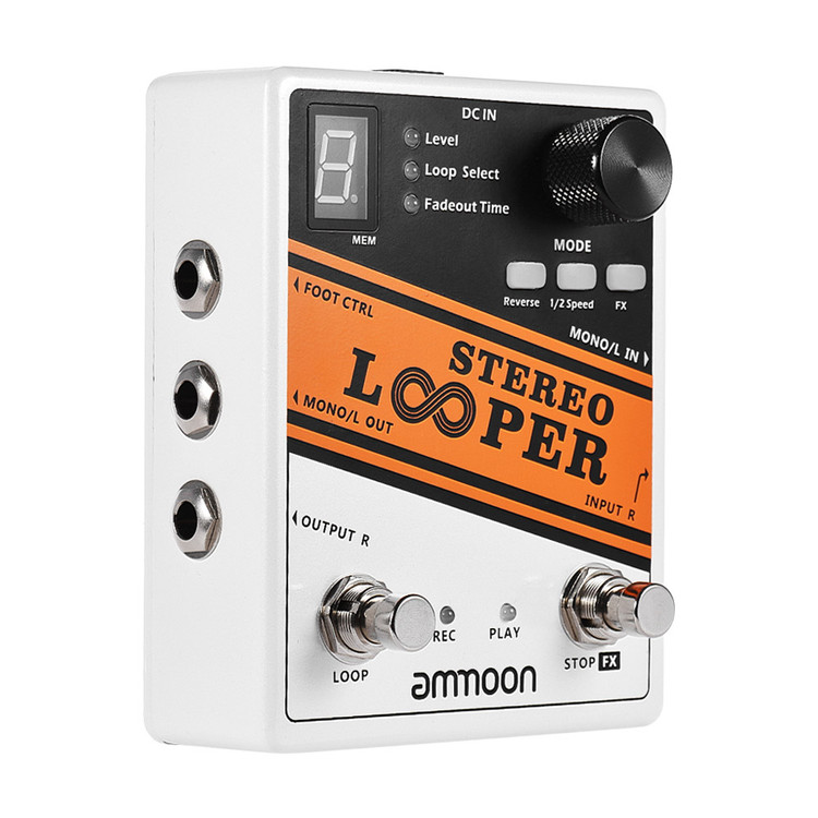 🎶 لوپر افکت AMMOON Stereo Looper