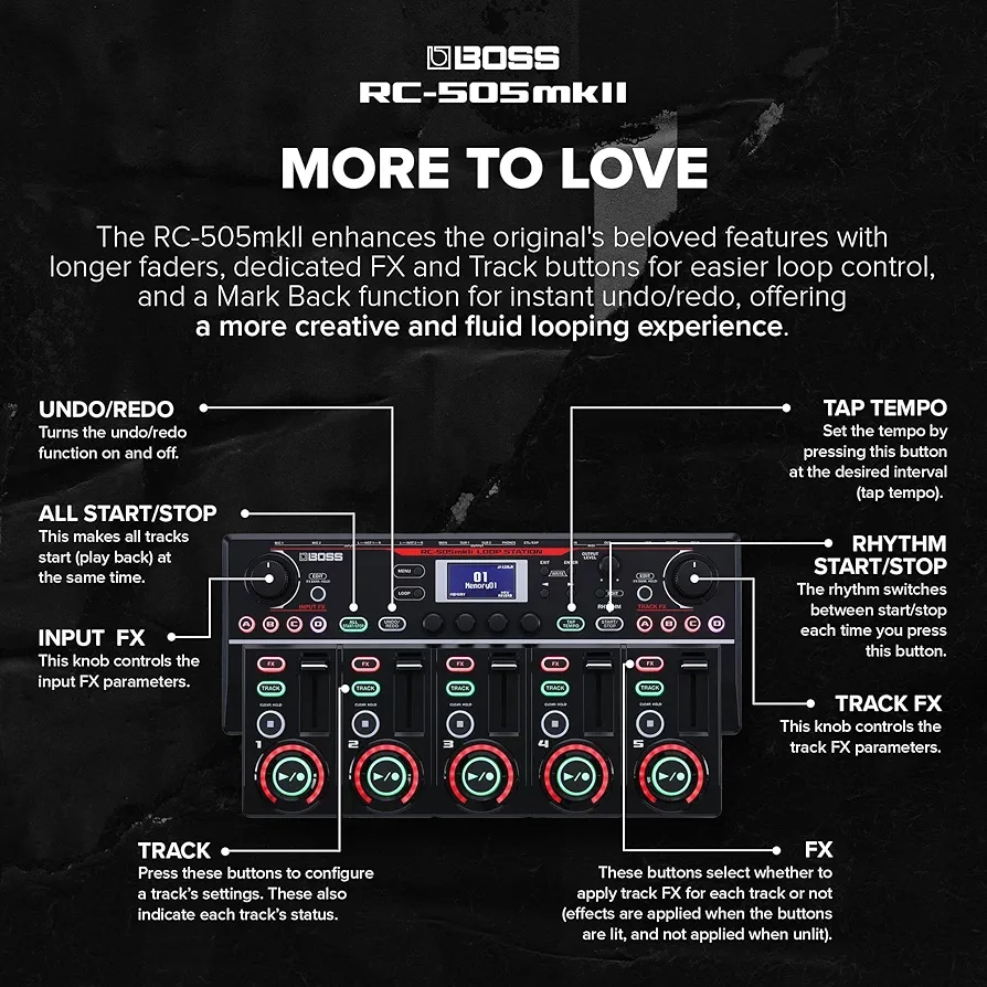 لوپ استیشن boss rc505 mk2boss rc505 mk2 loop statin