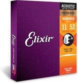 Elixir 11-52 Nanoweb Phosphor Bronze سیم الکسیر اکوستیک 11 52