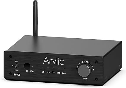 بلوتوث پلیر Arylic b50se Arylic B50SE Bluetooth 5.1 Stereo Receiver 2.1 Channels Mini