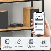 بلوتوث پلیر Arylic b50se Arylic B50SE Bluetooth 5.1 Stereo Receiver 2.1 Channels Mini