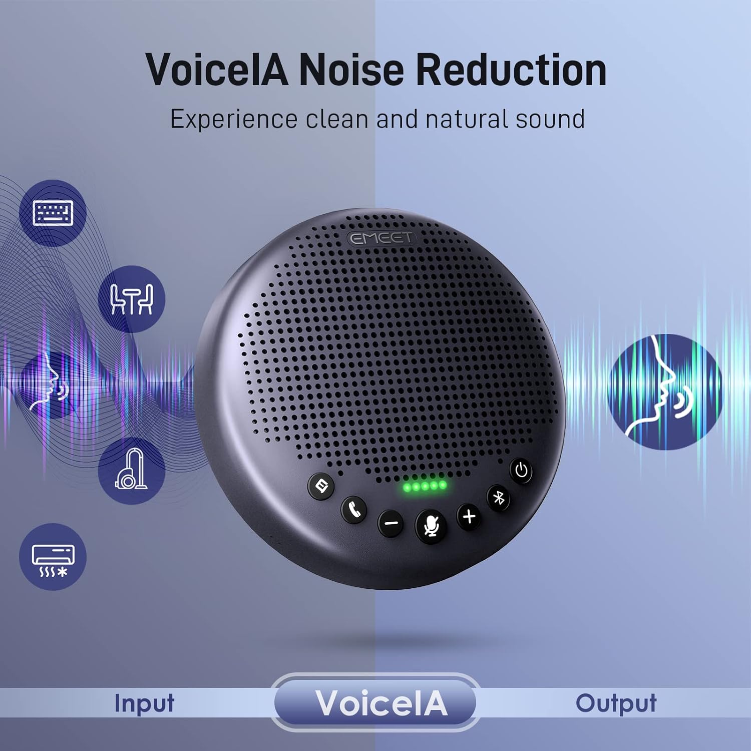 اسپیکر بلوتوث امیت EMEET Luna Plus Luna USB Bluetooth Speakerphone