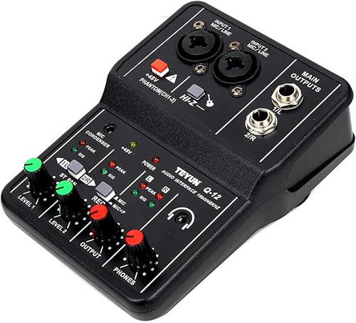 کارت صدا teyun q12 TEYUN USB Audio Interface