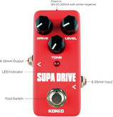 افکت اوردرایو kokka kokka supa drive overdrive effect