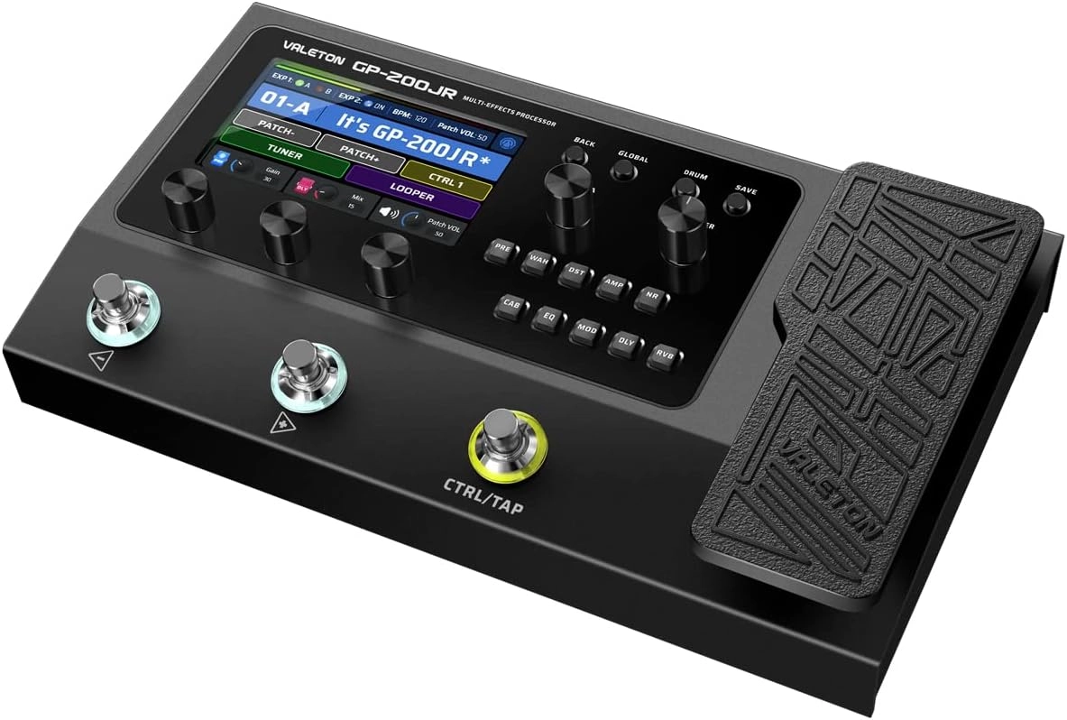Valeton gp200jr multi effectمولتی افکت ولتون gp200jr