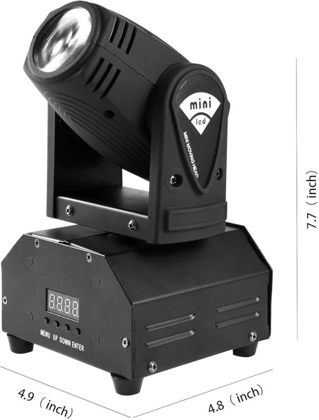رقص نور مدل spot 30U`King LED Moving Head Light RGBW Beam Lights with DMX for Live Show DJ Disco Events Party Stage Lighting