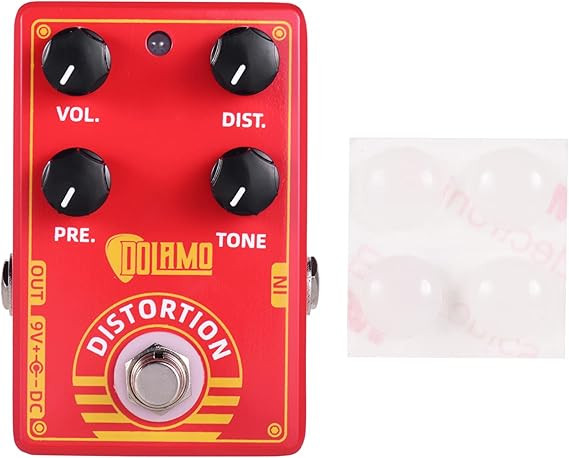 D-9 Distortion Guitar Effect Pedal افکت دیسروشن dolamo d9