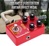 D-9 Distortion Guitar Effect Pedal افکت دیسروشن dolamo d9
