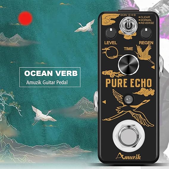 fuzz amuzik pure echo effect افکت fuzz amuzik pure echo