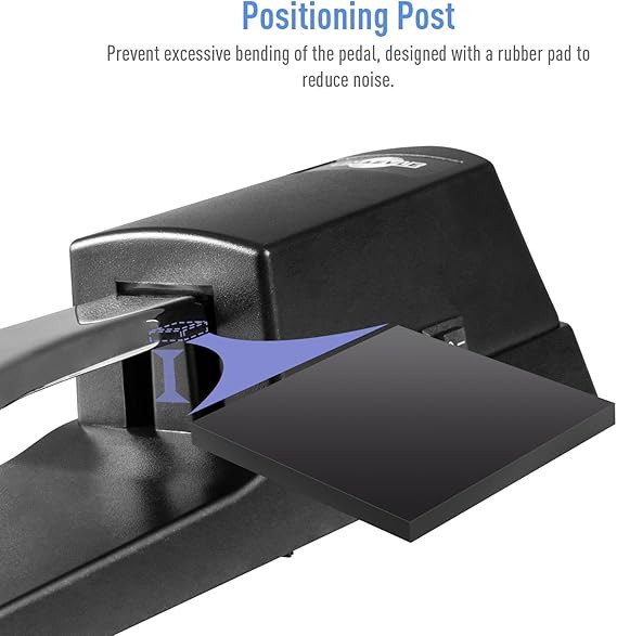 پدال ساستین shaevle Sustain Pedal For Keyboards Digital Piano MIDI and Synthesizer with Polarity Switch 1/4"(6.35mm) With 63-inch Cable Input Plug