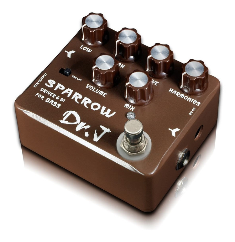 Dr. J - D53 Sparrow Driver and DI Bass Guitar Pedal افکت گیتار بیس Dr j
