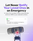 دوربین ثبت وقایع خودرو مارک nexar pro nexar pro Nexar Pro GPS Dash Cam System – Dual Dashcam Front and Interior Dash Camera for Cars with 64GB SD Card Unlimited Cloud Storage 24/7 Parking Mode Night Vision and 1-Year Nexar Classic App Subscription